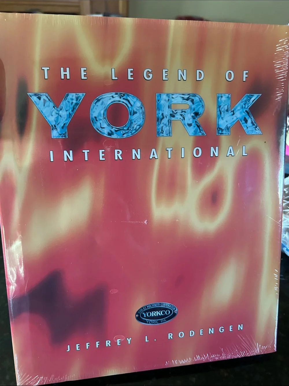 The Legend of York International Hardcover - Red & Blue Cover
